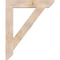 Ekena Millwork Traditional Slat Smooth Bracket, Douglas Fir, 5 1/2"W x 36"D x 44"H BKT06X36X44TRA06SDF - alternate 2